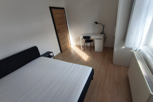 Furnished bedroom after handover