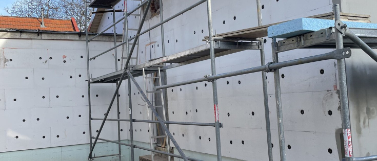 Facade thermal insulation